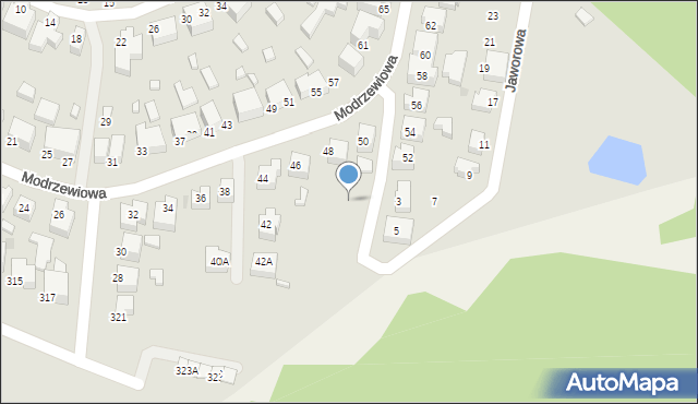 Siedlce, Jaworowa, 2, mapa Siedlce