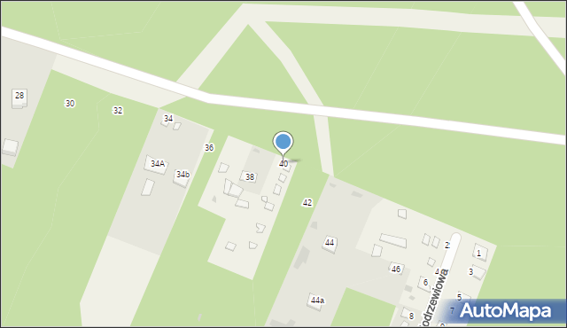 Sielpia Wielka, Jarzębinowa, 40, mapa Sielpia Wielka