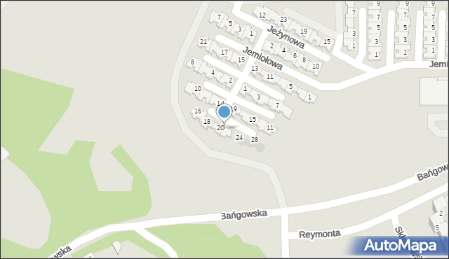 Siemianowice Śląskie, Jaskrowa, 22, mapa Siemianowice Śląskie