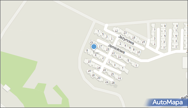 Siemianowice Śląskie, Jaskrowa, 6, mapa Siemianowice Śląskie