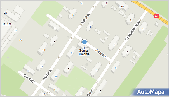 Skarżysko-Kamienna, Jaracza Stefana, 3, mapa Skarżysko-Kamienna