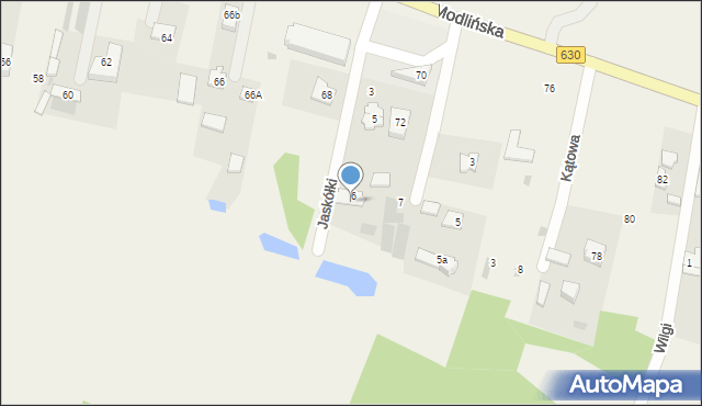 Skierdy, Jaskółki, 9, mapa Skierdy