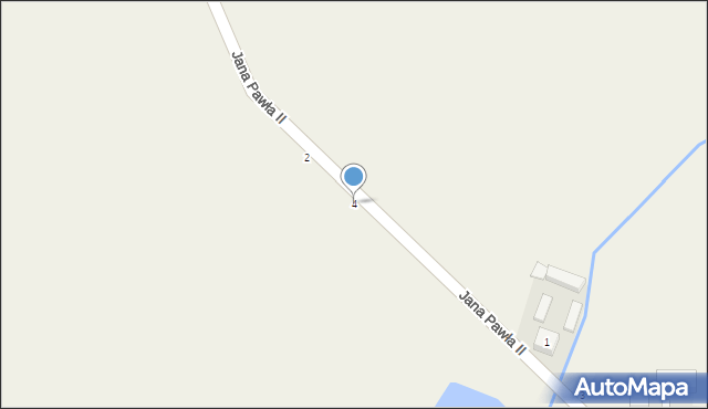 Sławno, Jana Pawła II, 4, mapa Sławno