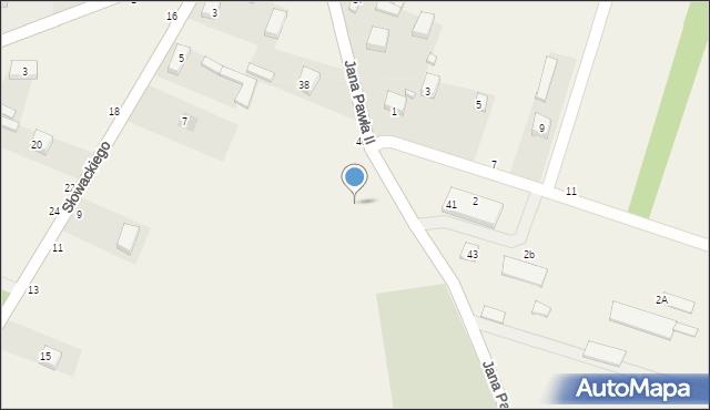 Sławno, Jana Pawła II, 42, mapa Sławno