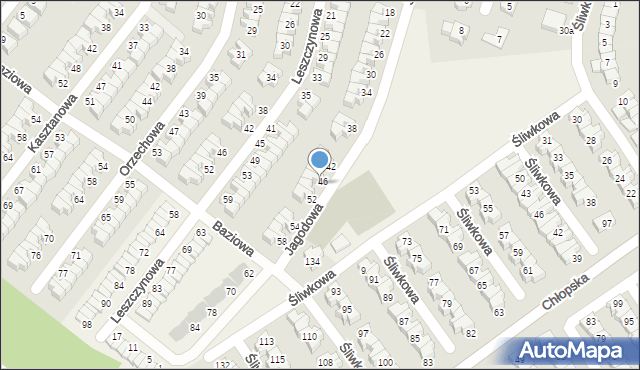 Smolec, Jagodowa, 48, mapa Smolec