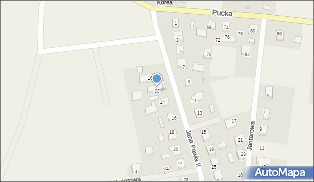 Smolno, Jana Pawła II, 12, mapa Smolno