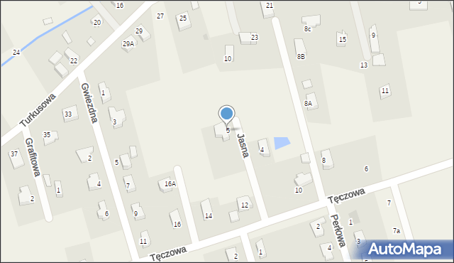 Sobin, Jasna, 5, mapa Sobin