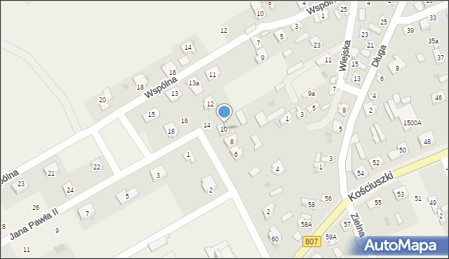 Sobolew, Jana Pawła II, 10, mapa Sobolew