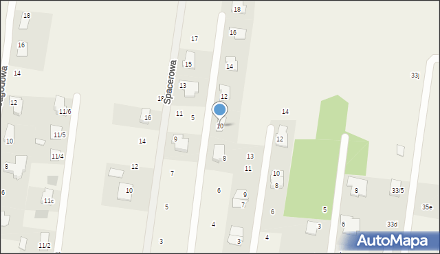 Sobolewo, Jabłoniowa, 10, mapa Sobolewo
