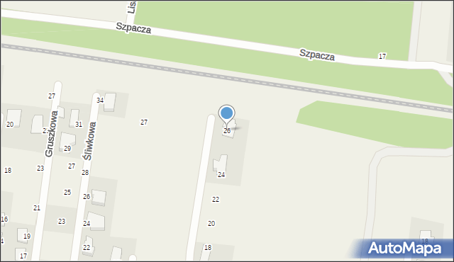 Sobolewo, Jagodowa, 26, mapa Sobolewo