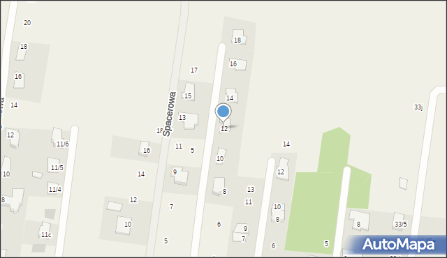Sobolewo, Jabłoniowa, 12, mapa Sobolewo