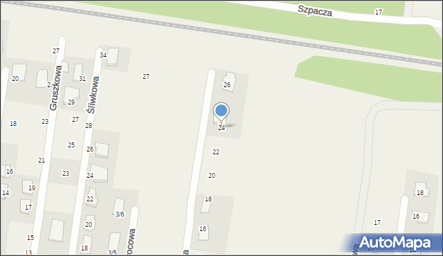 Sobolewo, Jagodowa, 24, mapa Sobolewo