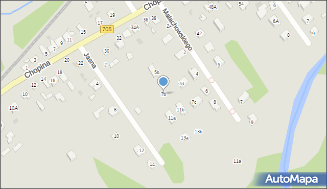 Sochaczew, Jasna, 7b, mapa Sochaczew