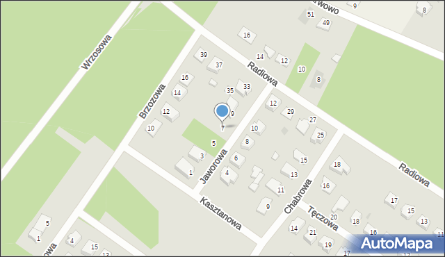 Sochaczew, Jaworowa, 7, mapa Sochaczew