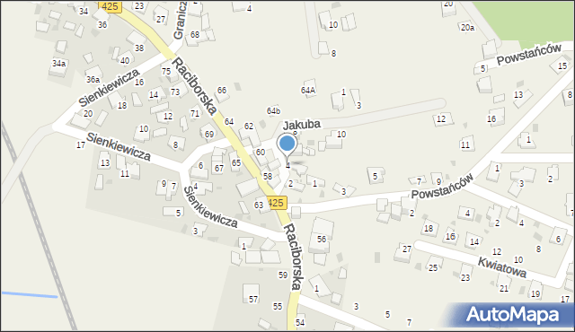 Solarnia, Jakuba, 4, mapa Solarnia