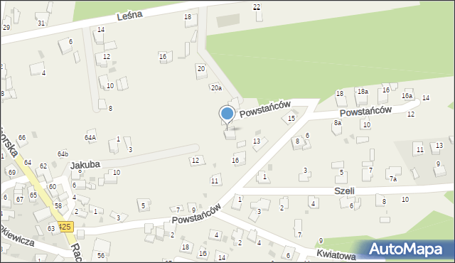 Solarnia, Jakuba, 7, mapa Solarnia