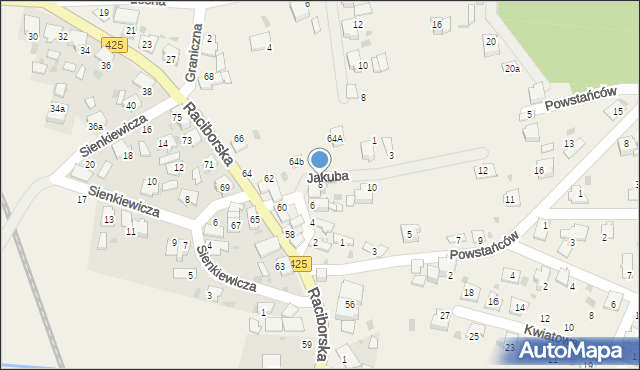 Solarnia, Jakuba, 8, mapa Solarnia