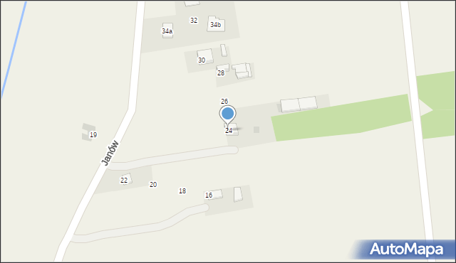 Solec-Zdrój, Janów, 24, mapa Solec-Zdrój