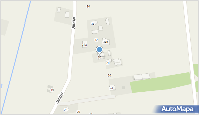 Solec-Zdrój, Janów, 30, mapa Solec-Zdrój