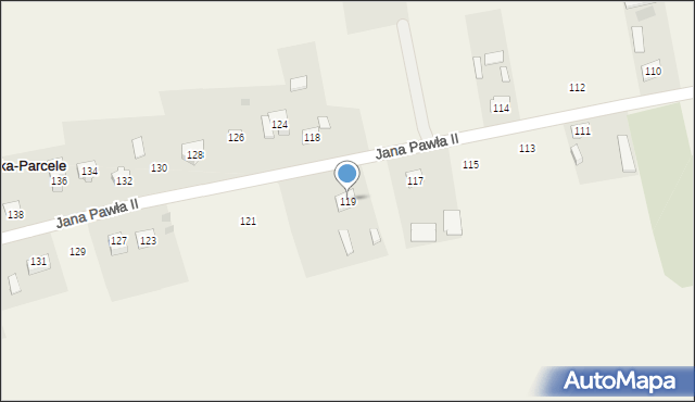 Somianka, Jana Pawła II, 119, mapa Somianka