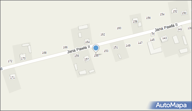 Somianka, Jana Pawła II, 155, mapa Somianka