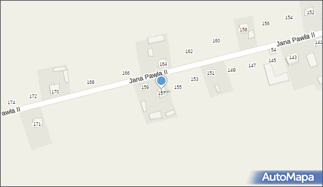 Somianka, Jana Pawła II, 157, mapa Somianka