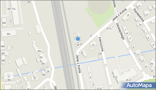 Sopot, Jana z Kolna, 24, mapa Sopotu