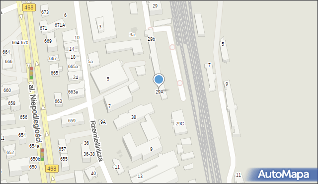 Sopot, Jana z Kolna, 29A, mapa Sopotu