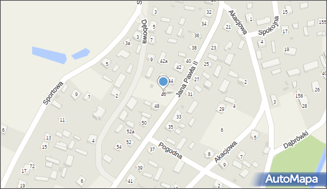 Stale, Jana Pawła II, 46, mapa Stale