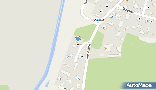 Stale, Jana Pawła II, 86, mapa Stale