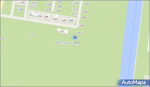 Stanisławów Pierwszy, Jana Kazimierza, 331c, mapa Stanisławów Pierwszy