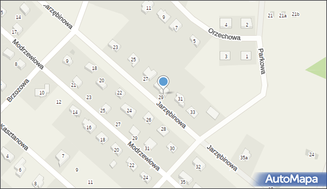 Stanowice, Jarzębinowa, 29A, mapa Stanowice