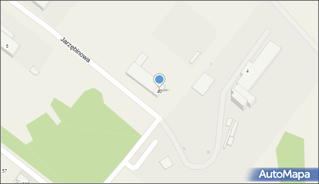 Stanowice, Jarzębinowa, 40, mapa Stanowice