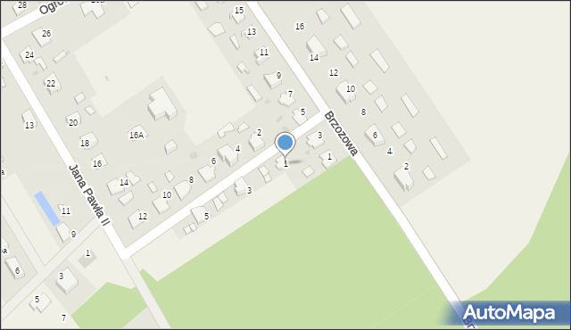 Stara Kuźnia, Jana Pawła II, 1, mapa Stara Kuźnia