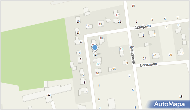 Stare Kupiski, Janowska, 14, mapa Stare Kupiski