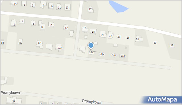 Stare Miasto, Janowicka, 18a, mapa Stare Miasto