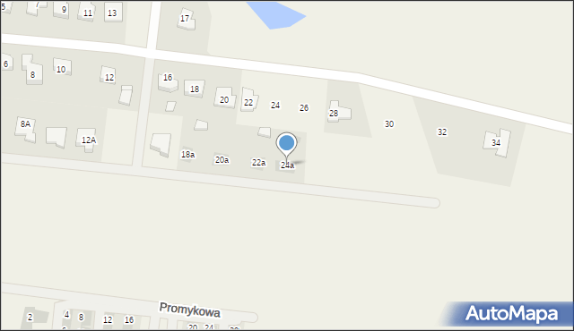 Stare Miasto, Janowicka, 24a, mapa Stare Miasto