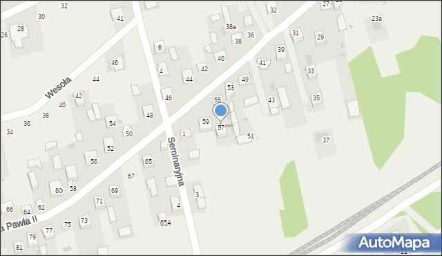 Stare Opole, Jana Pawła II, 57, mapa Stare Opole
