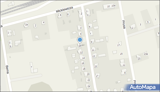 Stare Pole, Jana Pawła II, 10, mapa Stare Pole