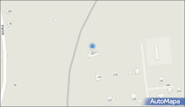 Stary Sącz, Jana Pawła II, 11k, mapa Stary Sącz