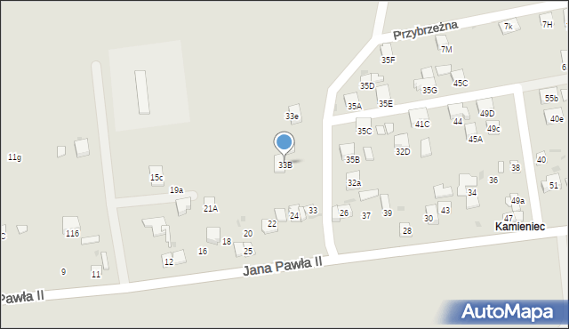 Stary Sącz, Jana Pawła II, 33B, mapa Stary Sącz