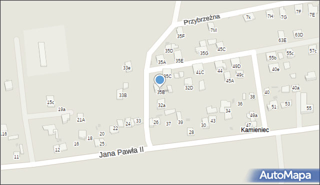 Stary Sącz, Jana Pawła II, 35B, mapa Stary Sącz