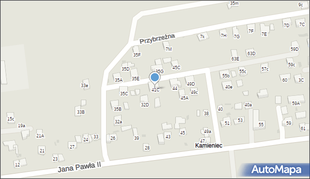 Stary Sącz, Jana Pawła II, 41C, mapa Stary Sącz