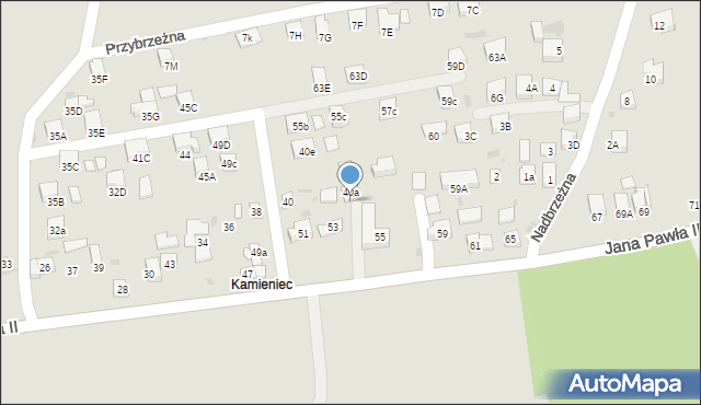 Stary Sącz, Jana Pawła II, 53A, mapa Stary Sącz