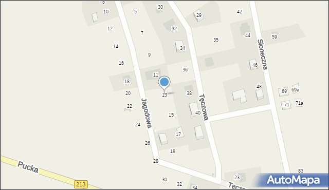 Starzyński Dwór, Jagodowa, 13, mapa Starzyński Dwór