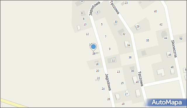 Starzyński Dwór, Jagodowa, 16, mapa Starzyński Dwór