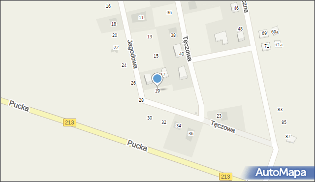 Starzyński Dwór, Jagodowa, 19, mapa Starzyński Dwór