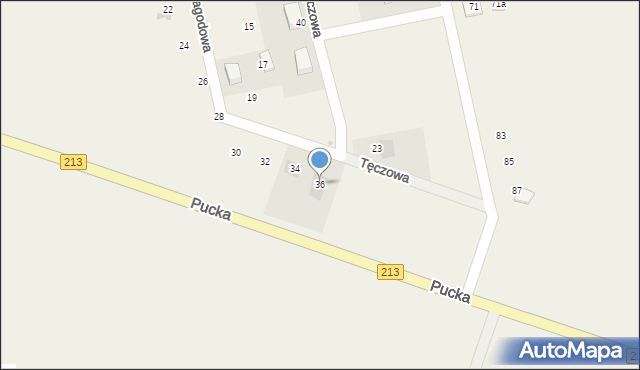 Starzyński Dwór, Jagodowa, 36, mapa Starzyński Dwór