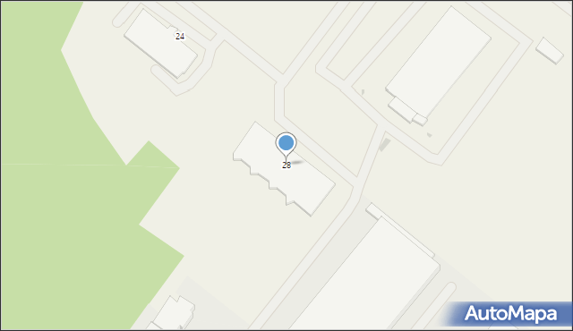 Stawiguda, Jarzębinowa, 28, mapa Stawiguda