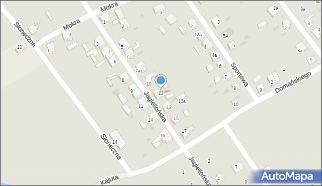 Stepnica, Jagiellońska, 12, mapa Stepnica